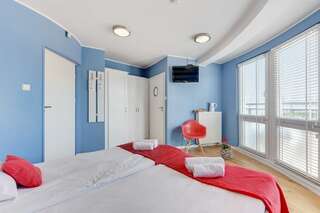 Отели типа «постель и завтрак» Navy Group - Willa Marina Гданьск Двухместный номер с 2 отдельными кроватями, балконом и видом на море-10